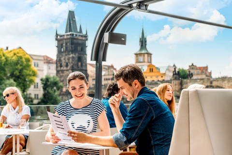 Prague : croisière touristique de 2 h sur la VltavaCroisière sur la Vltava - billets seuls