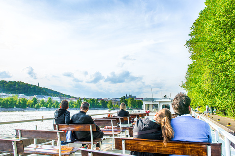 Prag: Sightseeingkryssning på Vltavafloden