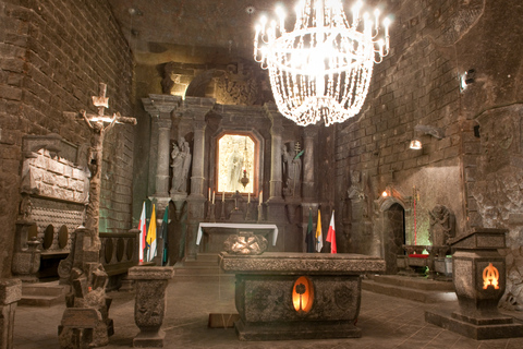 De Cracovie : visites des mines de sel de Wieliczka