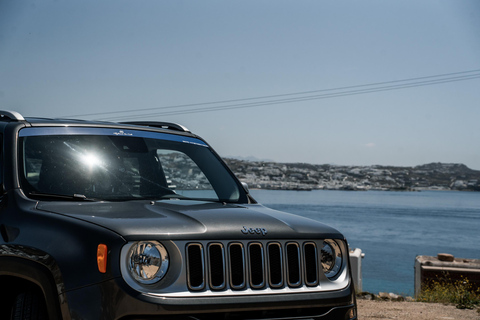 Tour privato guidato in jeep dei luoghi nascosti di Mykonos