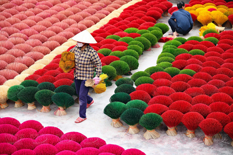 Incense Village-Tam Coc-Hoa Lu Small Group of 9 From Hanoi