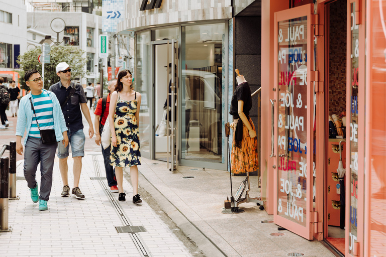 Shibuya et Harajuku : Visite privée des joyaux cachés et des points fortsVisite de 3 heures