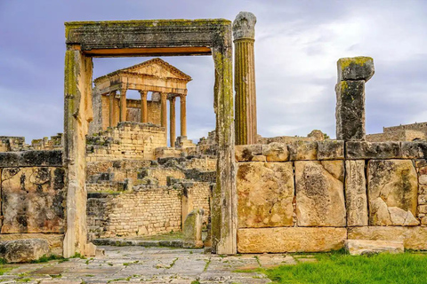 From Hammamet : Testour, Dougga, and Bulla Regia Guided Tour