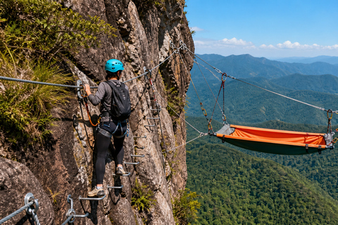 Zhangjiajie: Qixing Mountain Tickets & Adventure Options Cliff Hammock Via Ferrata Route