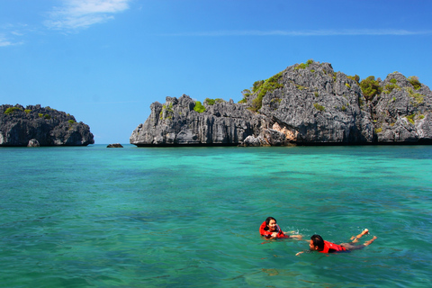 Samui: Angthong National Marine Park Day Trip by Speedboat Angthong National Marine Park - Snorkeling & Kayaking