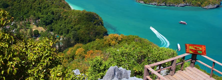 Samui: Angthong National Marine Park Day Trip by Speed Boat