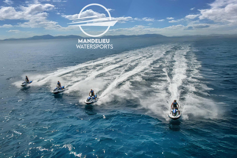 Mandelieu-La Napoule: Tour in moto d&#039;acqua sulla spiaggia di La Rague