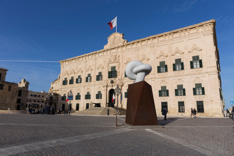 Valletta: Tour guiado na cidade a péValletta: passeio guiado a pé pela cidade