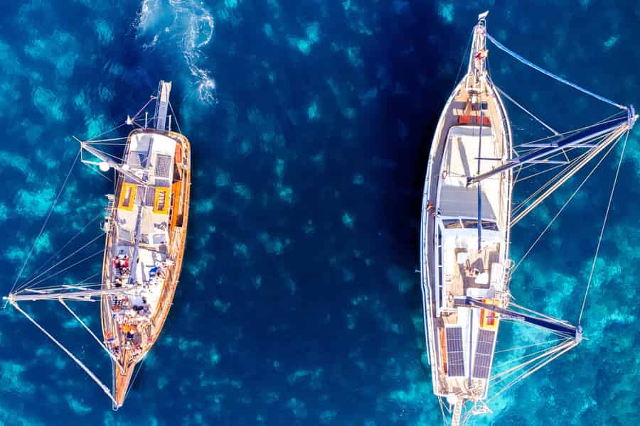 Halbtägiger Ausflug von Mykonos zum Schwimmen nach Delos und Rhenia – Start um 13:30 Uhr. Foto: GetYourGuide Halbtägiger Ausflug von Mykonos zum Schwimmen nach Delos und Rhenia – Start um 13:30 Uhr. Foto: GetYourGuide