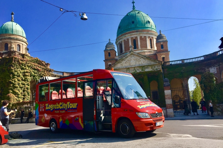 Autobús panorámico con paradas: tour urbano por Zagreb