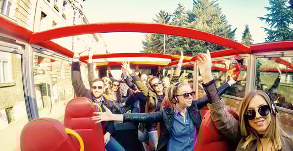 Hop-On/Hop-Off-Bus Panoramabus - Zagreb Stadtführung