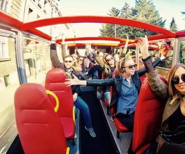 Hop-On/Hop-Off-Bus Panoramabus - Zagreb Stadtführung