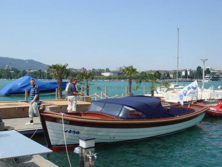 private boat tour lake zurich