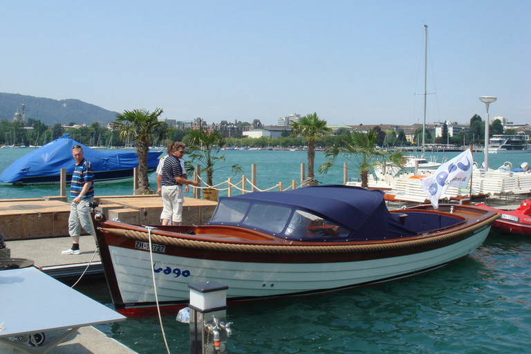 Zurich : Tour en bateau privé guidé