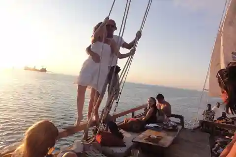 Crociera in Dhow al tramonto