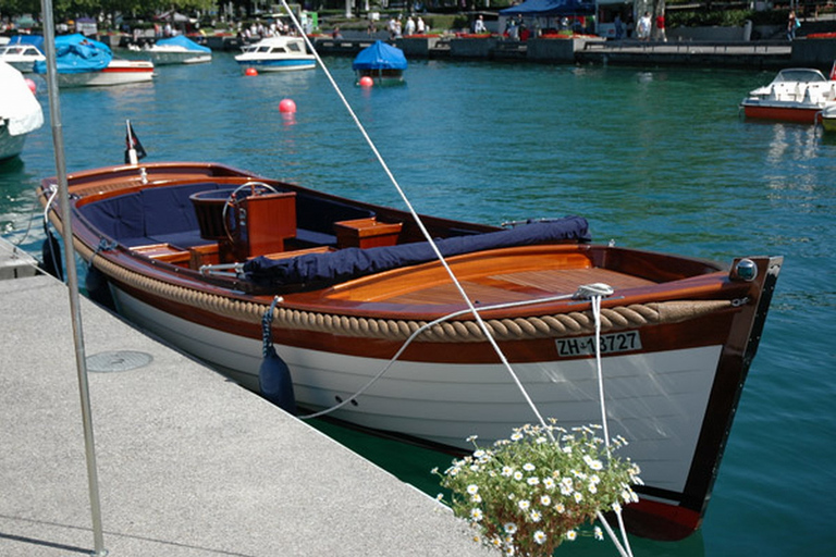 Zurich : Tour en bateau privé guidé