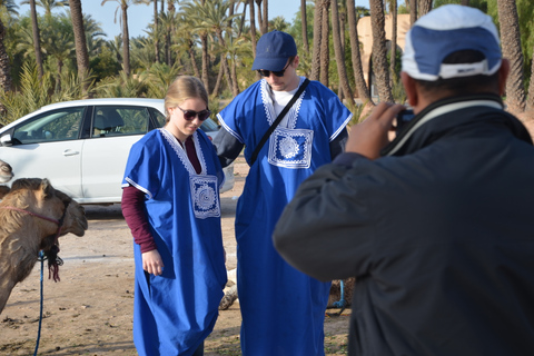 Around Marrakech: Camel Ride in Palm Groves including TeaCamel ride &amp; Quad bike ride