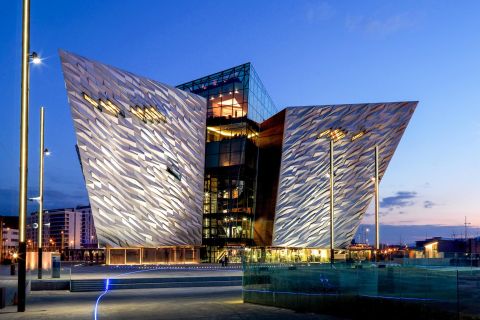 Vanuit Dublin: Giant's Causeway & Belfast Titanic met ticket