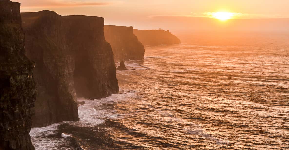 Dublin: Cliffs of Moher, Kilmacduagh Abbey & Galway Day Tour