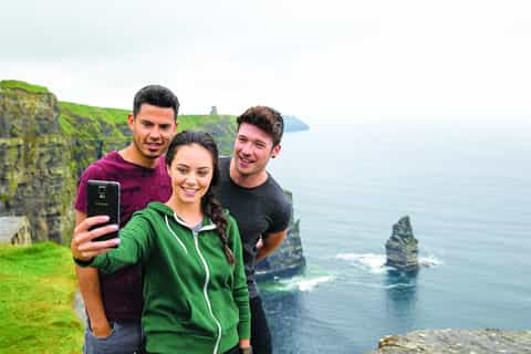 Dublin: Cliffs of Moher, Kilmacduagh Abbey & Galway Day Tour