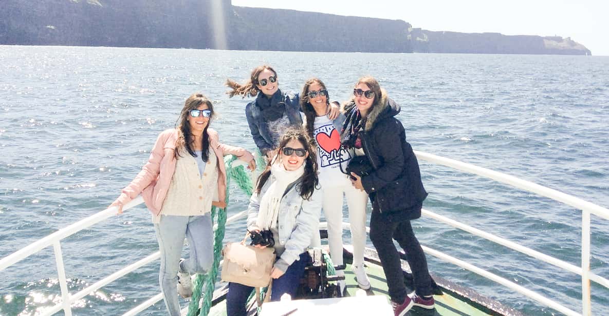 From Doolin: Cliffs of Moher Cruise