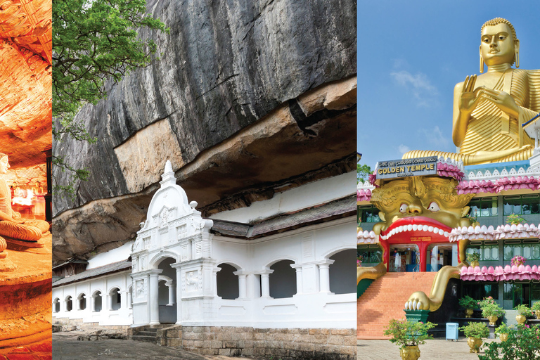 Safari a Sigiriya, Dambulla y Minneriya con servicio de recogida y regreso