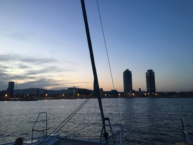 Barcelone : croisière sous la pleine lune