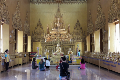 Från Bangkok: Chachoengsao Tour och Bang Pakong River CruiseGrupptur