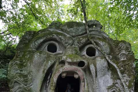 From Civitavecchia: the Dying City and Monster Park Tour