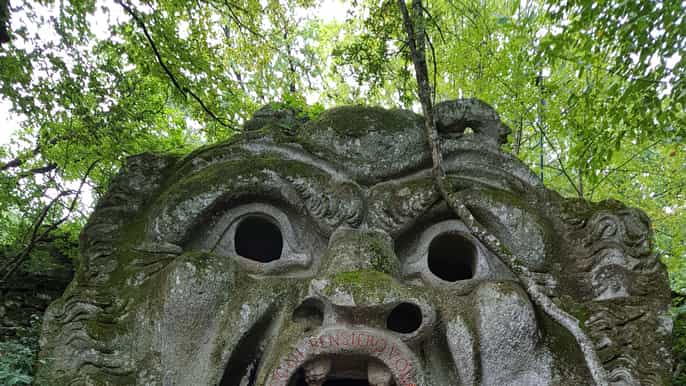 from civitavecchia the dying city and monster park tour