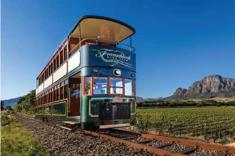Depuis Le Cap : tram du vin à arrêts multiples à Franschhoek