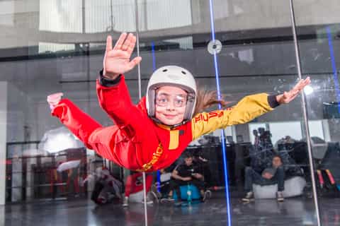 München: Bodyflying Erlebnis im Windtunnel