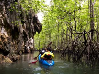 Krabi: Private Sea Kayaking in Ao Thalane and Hong Island