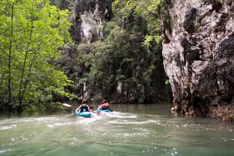 Krabi: Full-Day Sea Kayaking in Baan Bor Thor