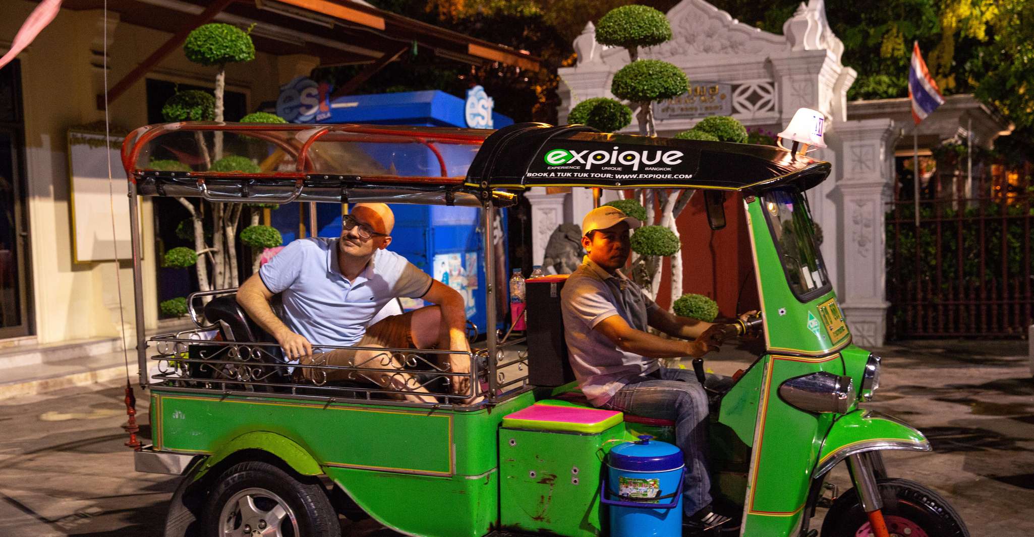Bangkok: Markets, Temples and Food Night Tour by Tuk Tuk