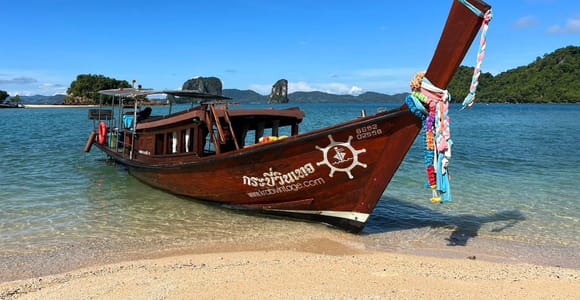 Krabi: Private Long Tail Boat to the 4 Islands