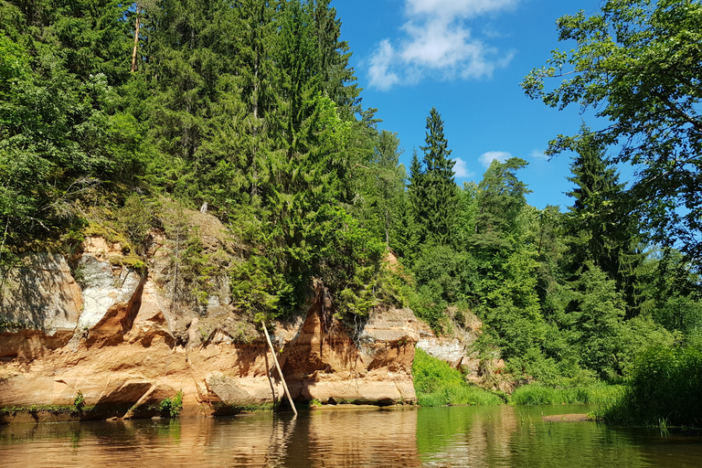 From Riga: Full-Day Scenic Gauja River Valley Kayaking Trip From Riga: Full-Day River Kayaking Tour to Sigulda