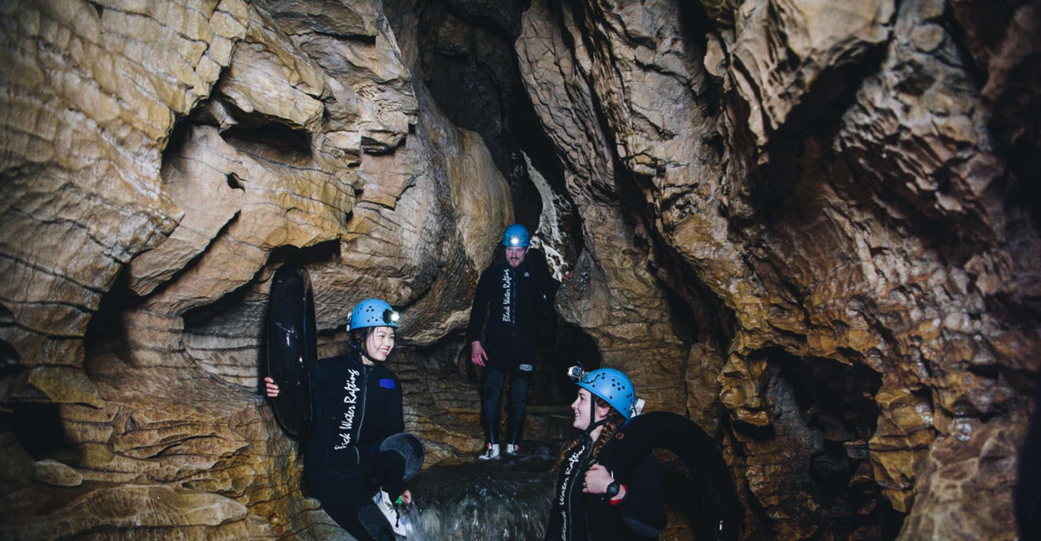 Waitomo Caves, Labyrinth Black Water Rafting Experience - Housity