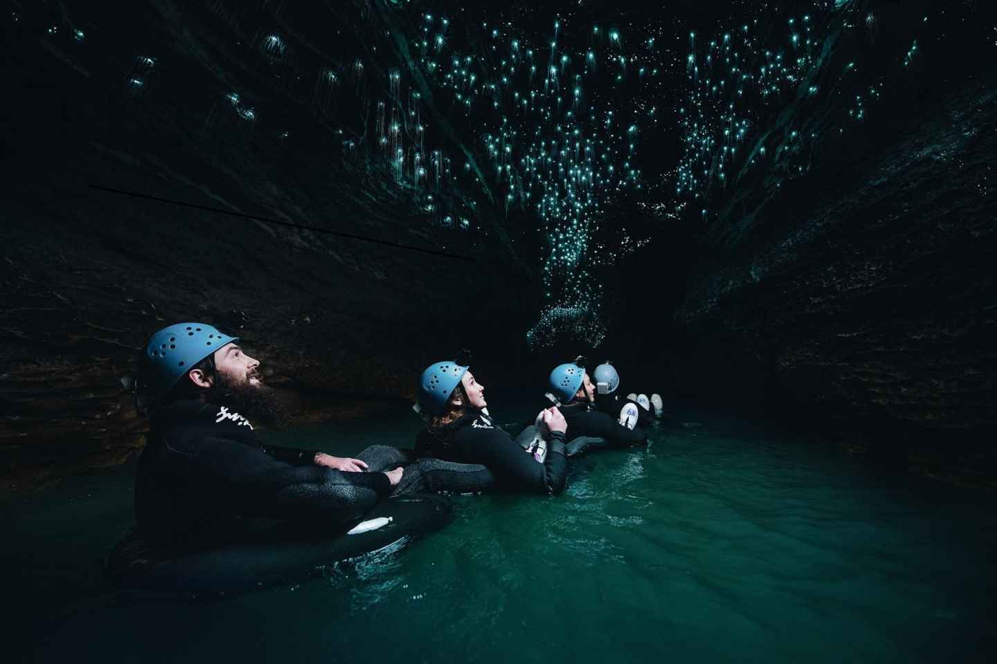 Waitomo Caves Black Labyrinth Black Water Rafting Experience