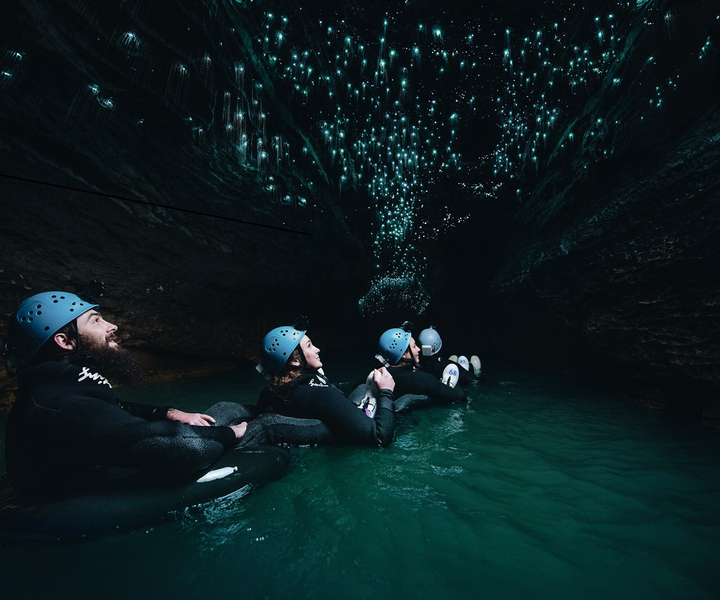Waitomo Caves: Labyrinth Black Water Rafting Experience