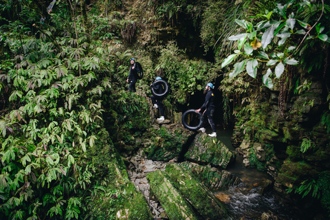 Waitomo Caves: wildwaterraften Labyrinth-route