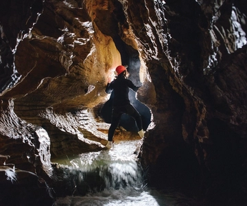 Waitomo Caves Black Abyss: esperienza speleologica definitiva