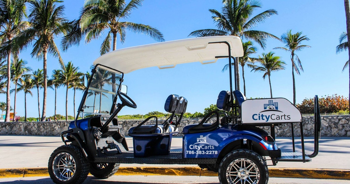 Miami South Beach Golf Cart Tour GetYourGuide