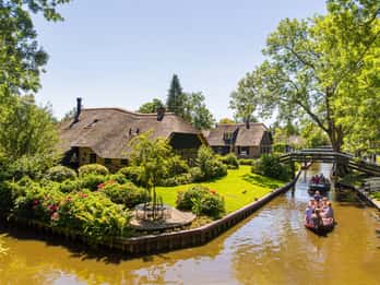 Ab Amsterdam: Giethoorn & Abschlussdeich - Tagestour Ab Amsterdam: Giethoorn & Abschlussdeich - Tagestour