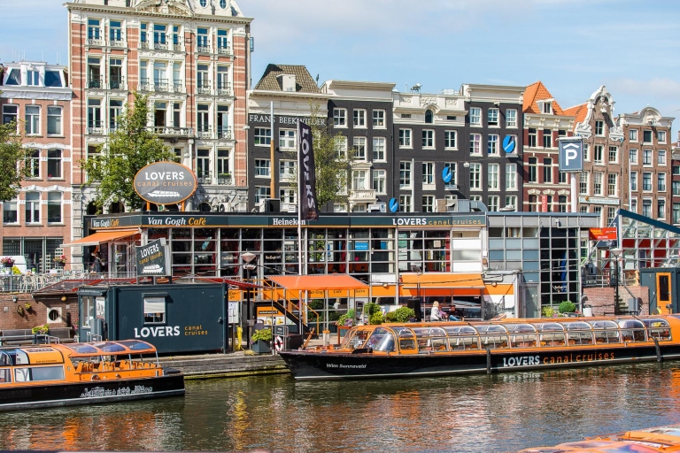 Amsterdam: grachtenrondvaart met gps-audiogids, 1 uurAmsterdam: grachtenrondvaart vanaf Centraal Station, 1 uur
