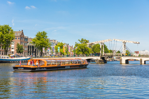 Amsterdam: Kanalkryssning i stadens centrumAmsterdam: En timmes kanalrundtur – från centralstationen