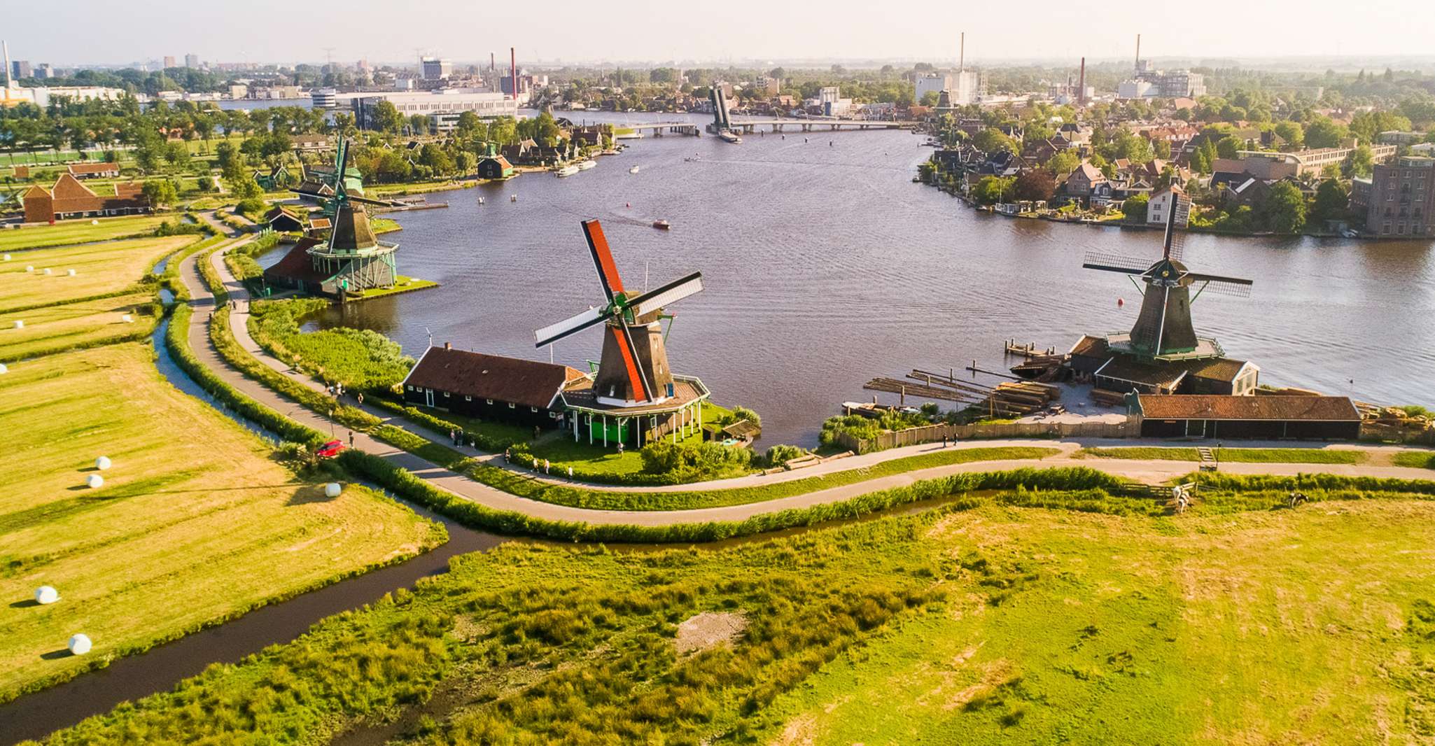 Aldeas y molinos de viento Zaanse Schans - Hizvo