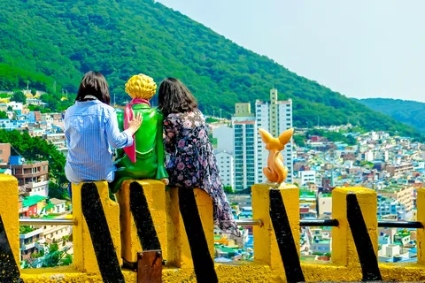 Busan : Excursion d'une journée avec le village culturel de Gamcheon et Sky Walk