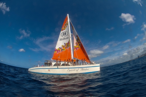 Big Island: 1,5-stündiges Romantic Sunset Sail ab Waikoloa