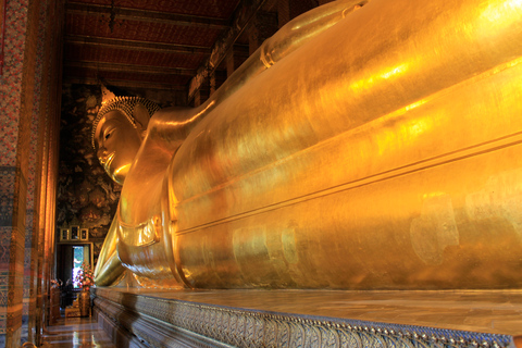 Beste van Bangkok: tempels & langstaartboot met lunchRondleiding in kleine groep: vertrek vanaf Tha Maharaj